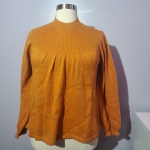 Women's Orange Sweater